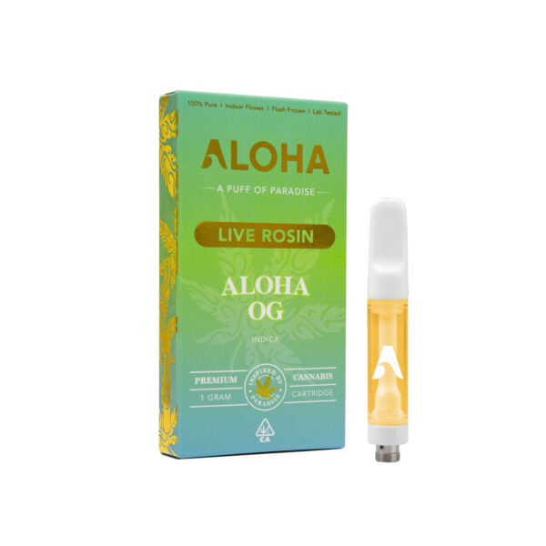 Aloha | 1G Live Hash Rosin Cartridge