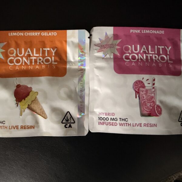 Quality Control Live Resin Gummies
